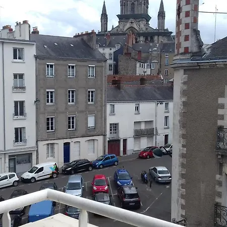 Cosy Studio Centre-Ville, Balcon Nantes Extérieur photo